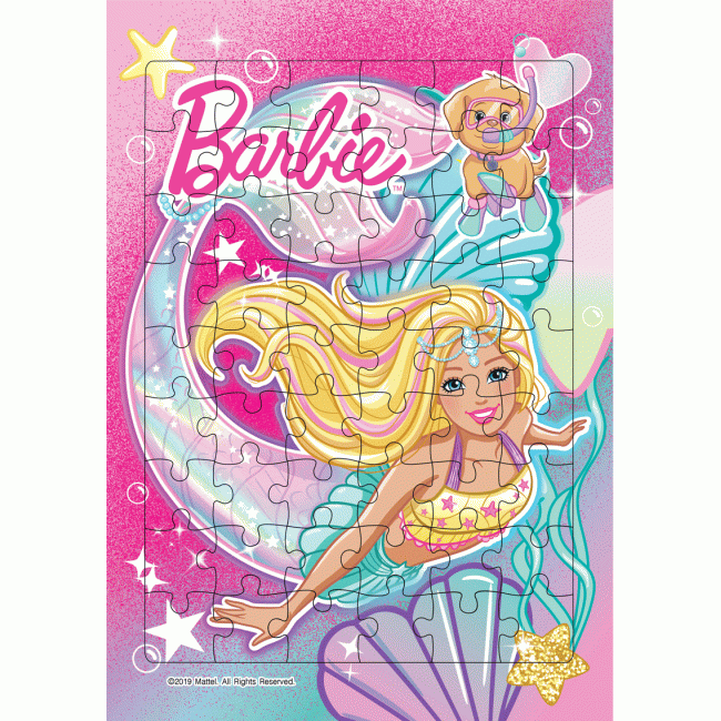 จิ๊กซอว์ Barbie 54 ชิ้น Swim & Shine